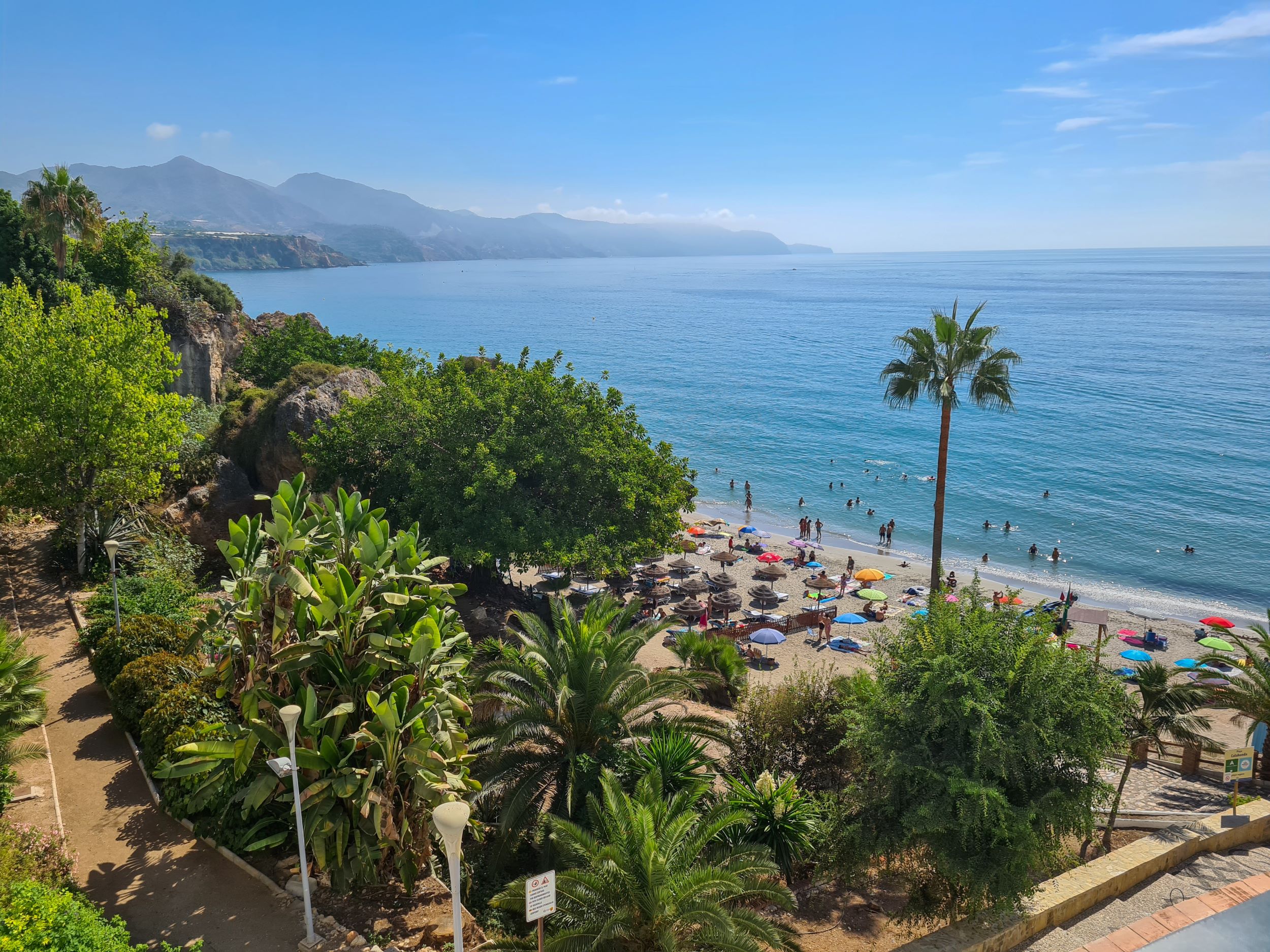 Nerja. top beach destinations in Spain